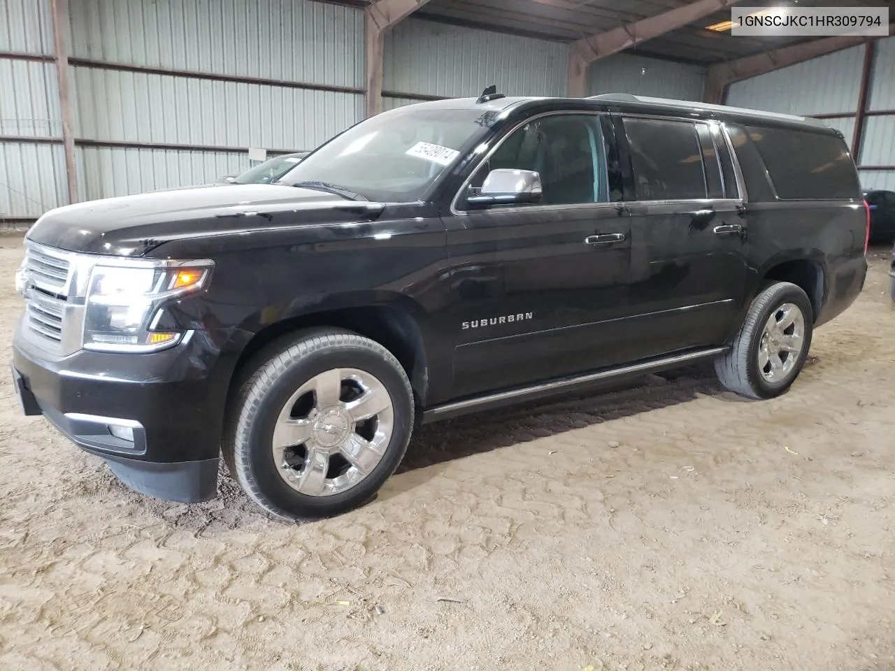 2017 Chevrolet Suburban C1500 Premier VIN: 1GNSCJKC1HR309794 Lot: 55409014