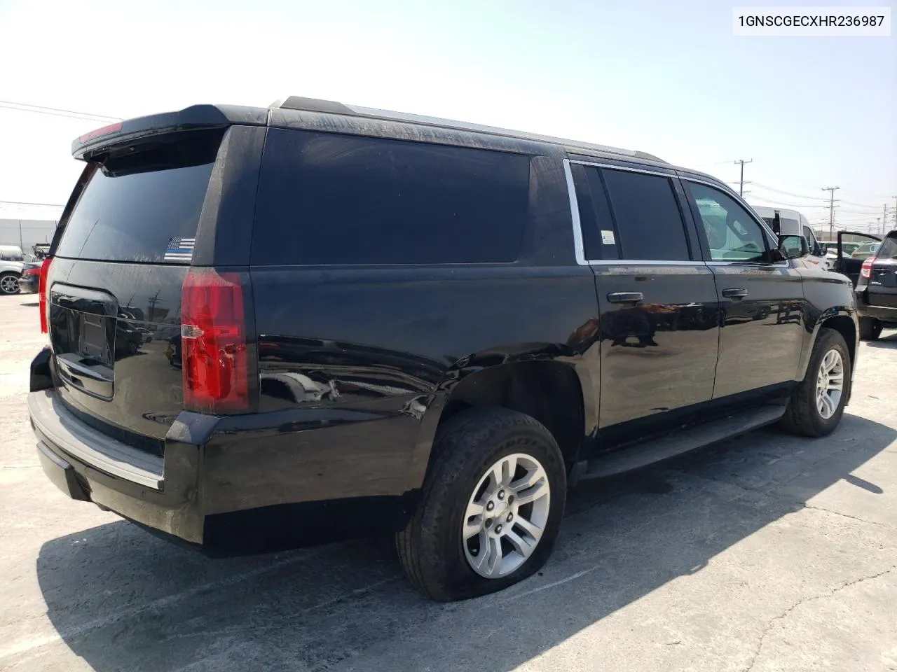 2017 Chevrolet Suburban C1500 Ls VIN: 1GNSCGECXHR236987 Lot: 57104754