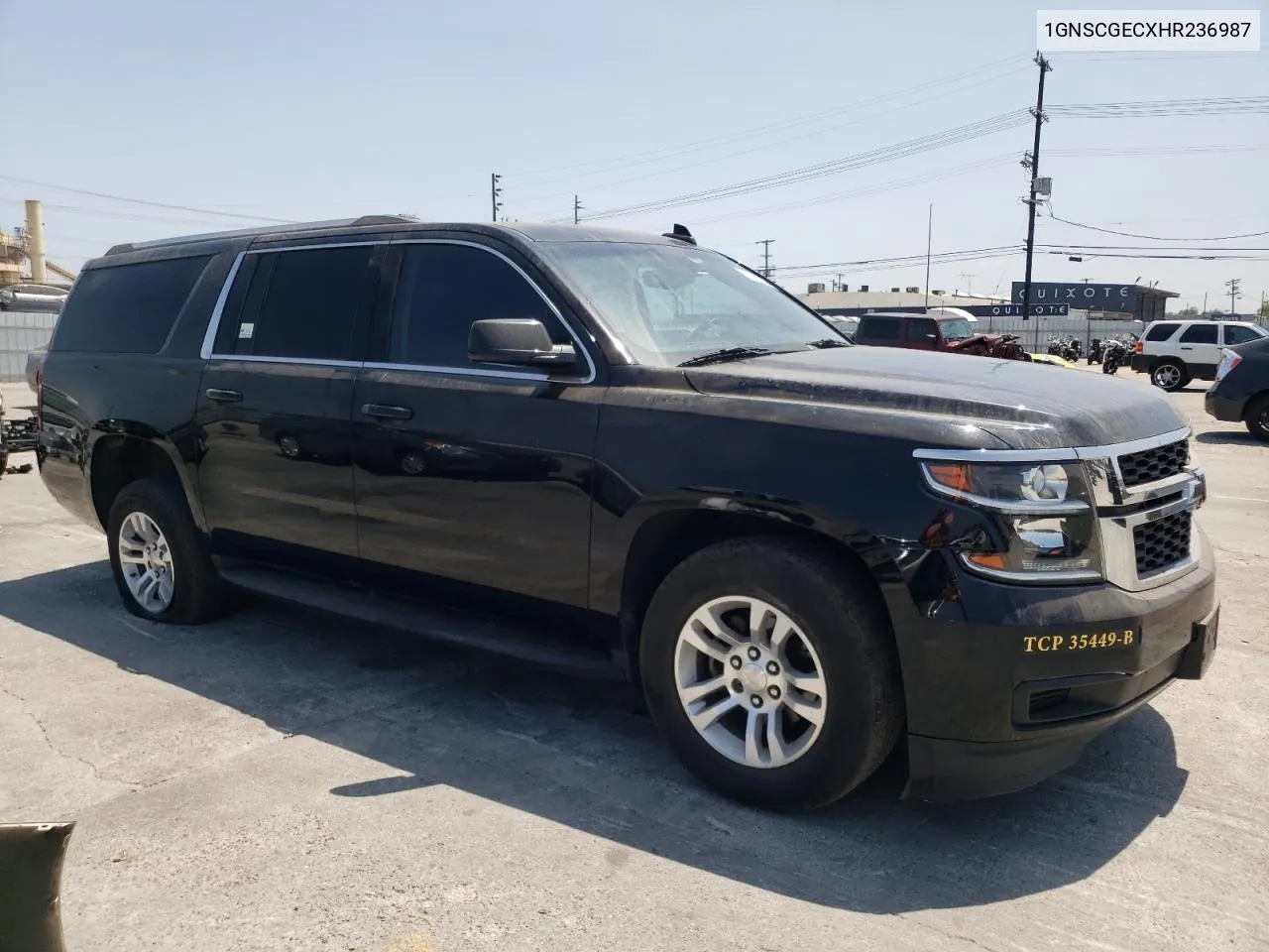 2017 Chevrolet Suburban C1500 Ls VIN: 1GNSCGECXHR236987 Lot: 57104754