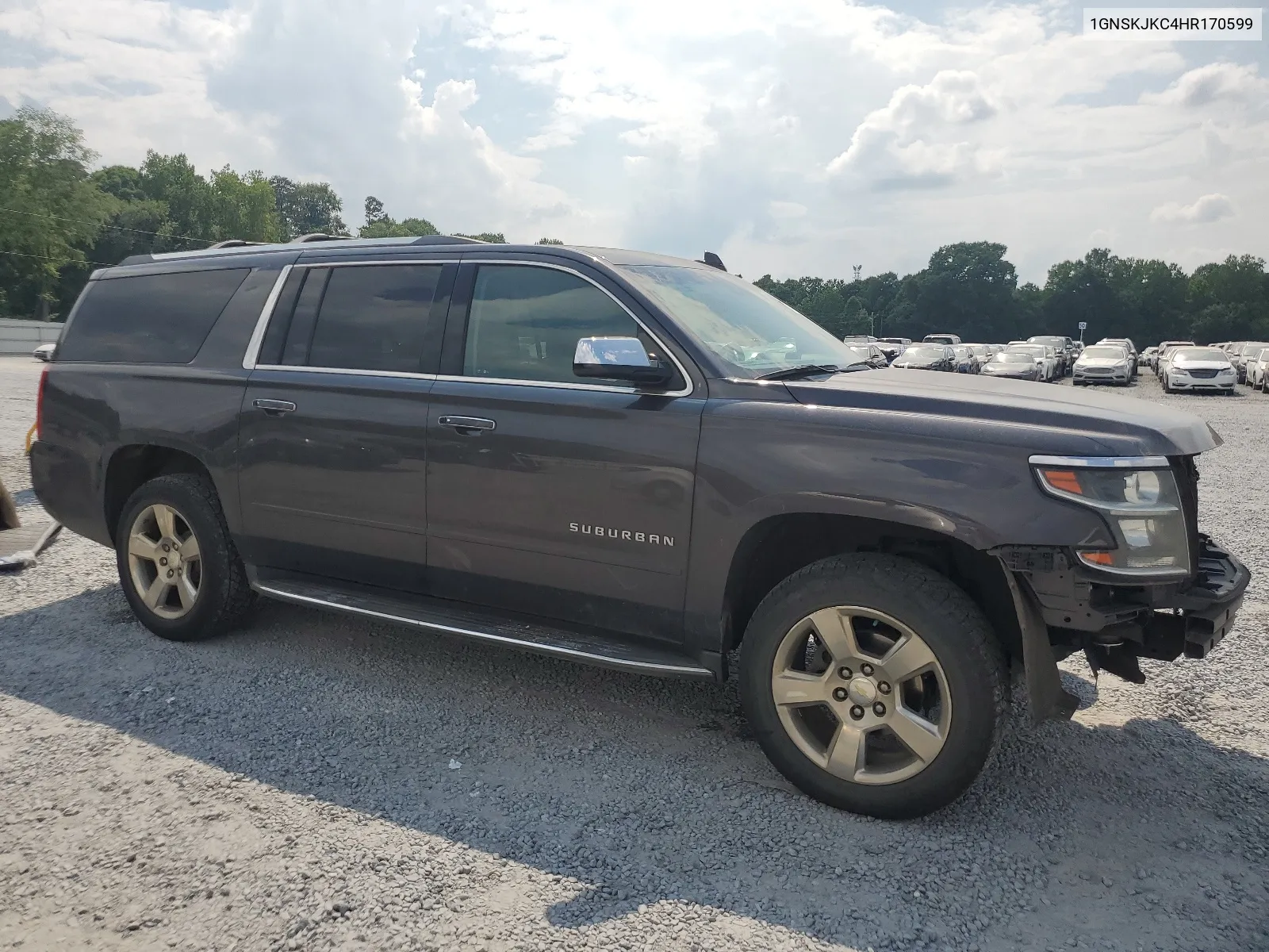 1GNSKJKC4HR170599 2017 Chevrolet Suburban K1500 Premier