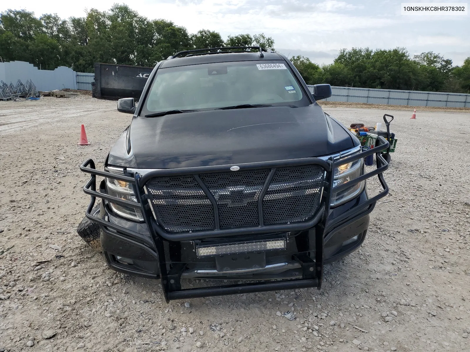 2017 Chevrolet Suburban K1500 Lt VIN: 1GNSKHKC8HR378302 Lot: 63686494