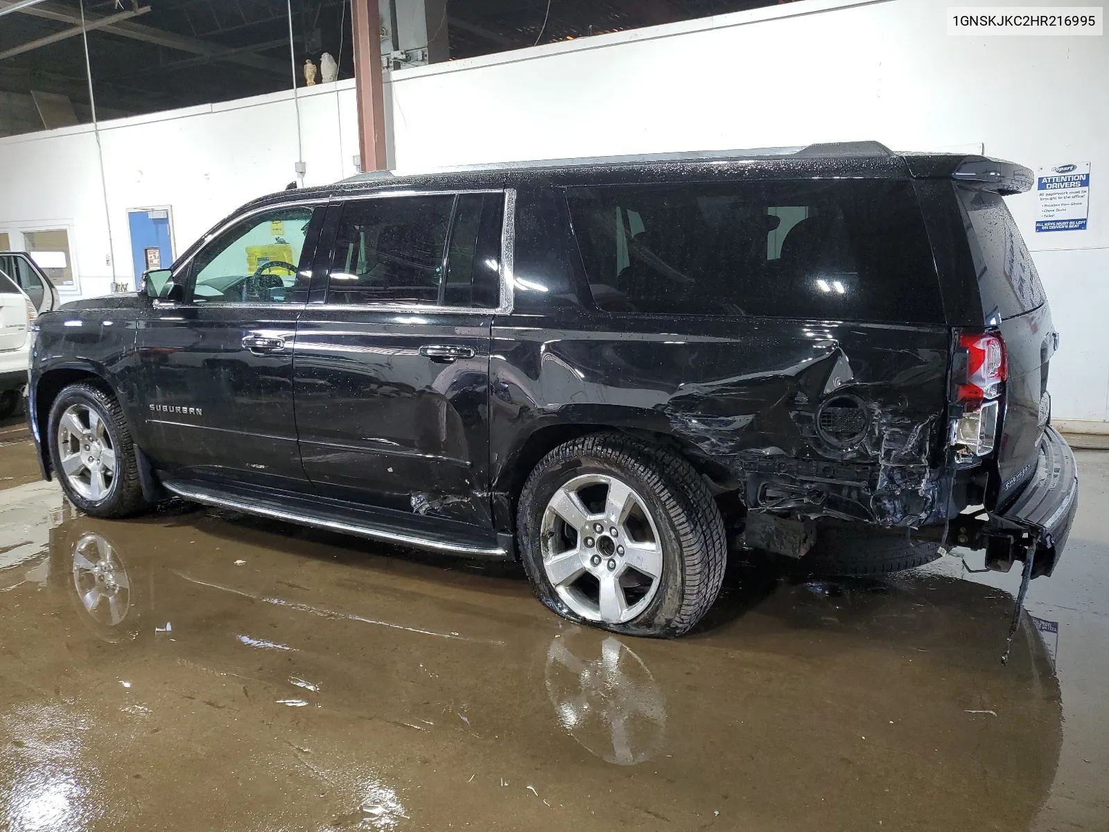 1GNSKJKC2HR216995 2017 Chevrolet Suburban K1500 Premier