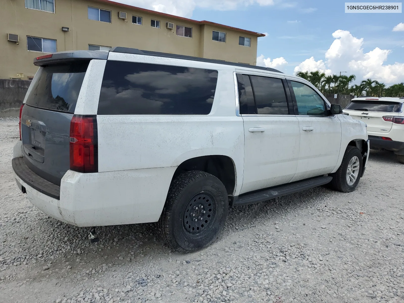 2017 Chevrolet Suburban C1500 Ls VIN: 1GNSCGEC6HR238901 Lot: 64973814