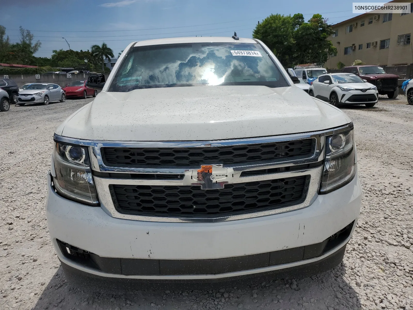 2017 Chevrolet Suburban C1500 Ls VIN: 1GNSCGEC6HR238901 Lot: 64973814