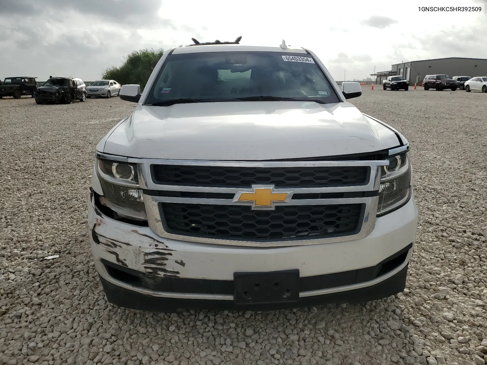 2017 Chevrolet Suburban C1500 Lt VIN: 1GNSCHKC5HR392509 Lot: 65403354