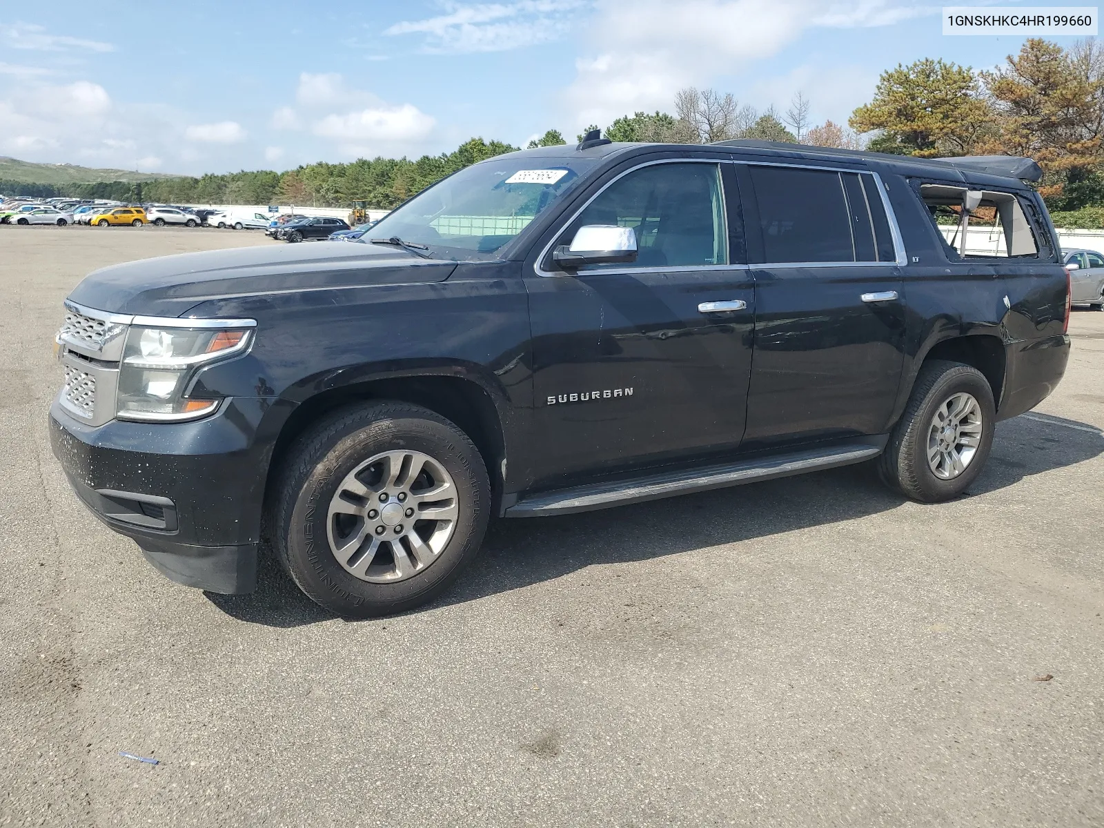 2017 Chevrolet Suburban K1500 Lt VIN: 1GNSKHKC4HR199660 Lot: 65615654