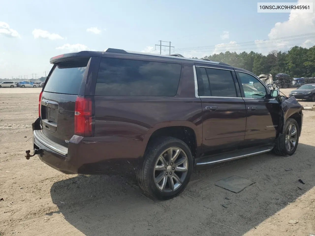 2017 Chevrolet Suburban C1500 Premier VIN: 1GNSCJKC9HR345961 Lot: 66804604