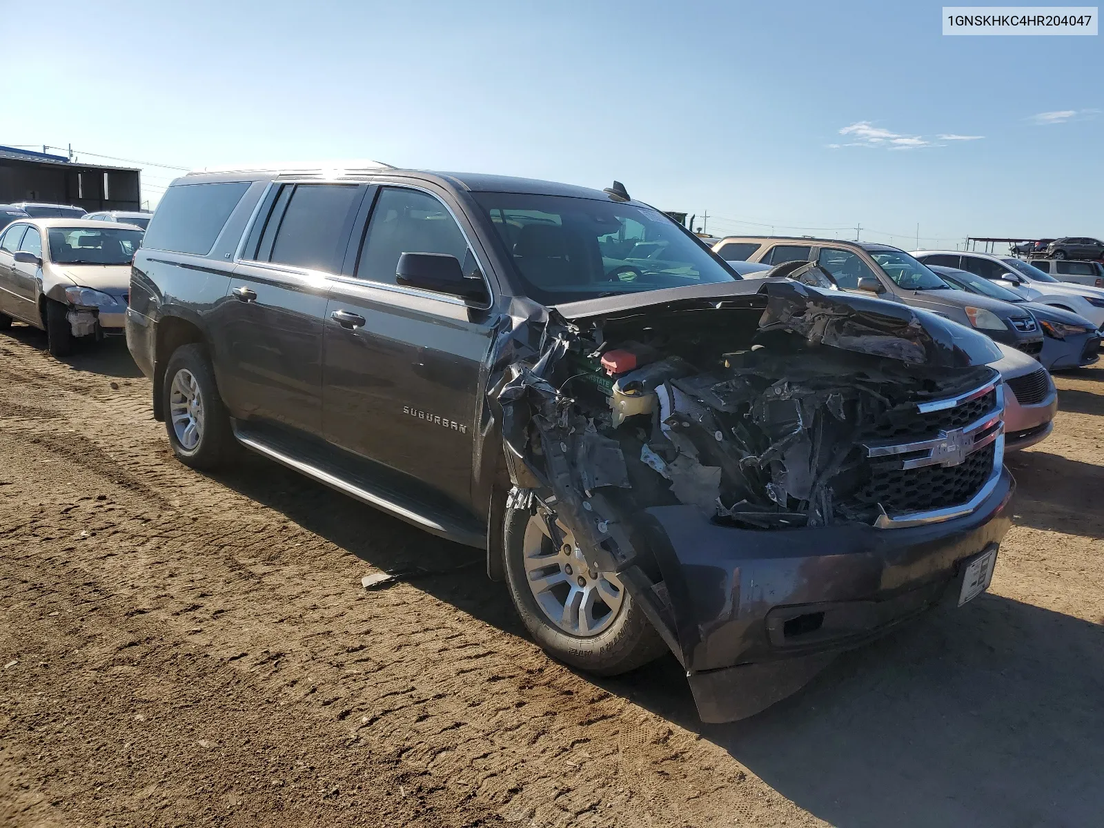 2017 Chevrolet Suburban K1500 Lt VIN: 1GNSKHKC4HR204047 Lot: 67309184