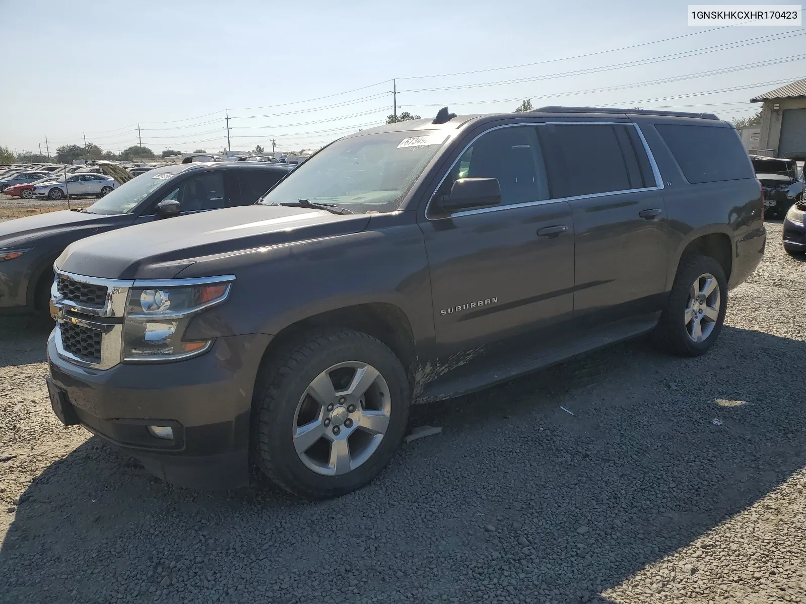 1GNSKHKCXHR170423 2017 Chevrolet Suburban K1500 Lt