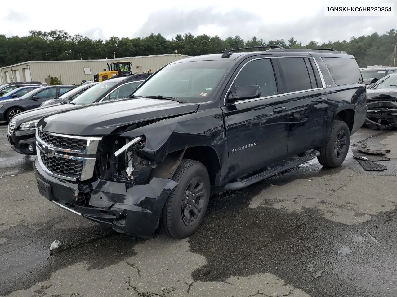 2017 Chevrolet Suburban K1500 Lt VIN: 1GNSKHKC6HR280854 Lot: 67814074