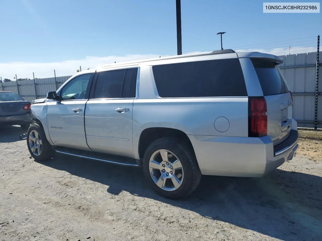 1GNSCJKC8HR232986 2017 Chevrolet Suburban C1500 Premier