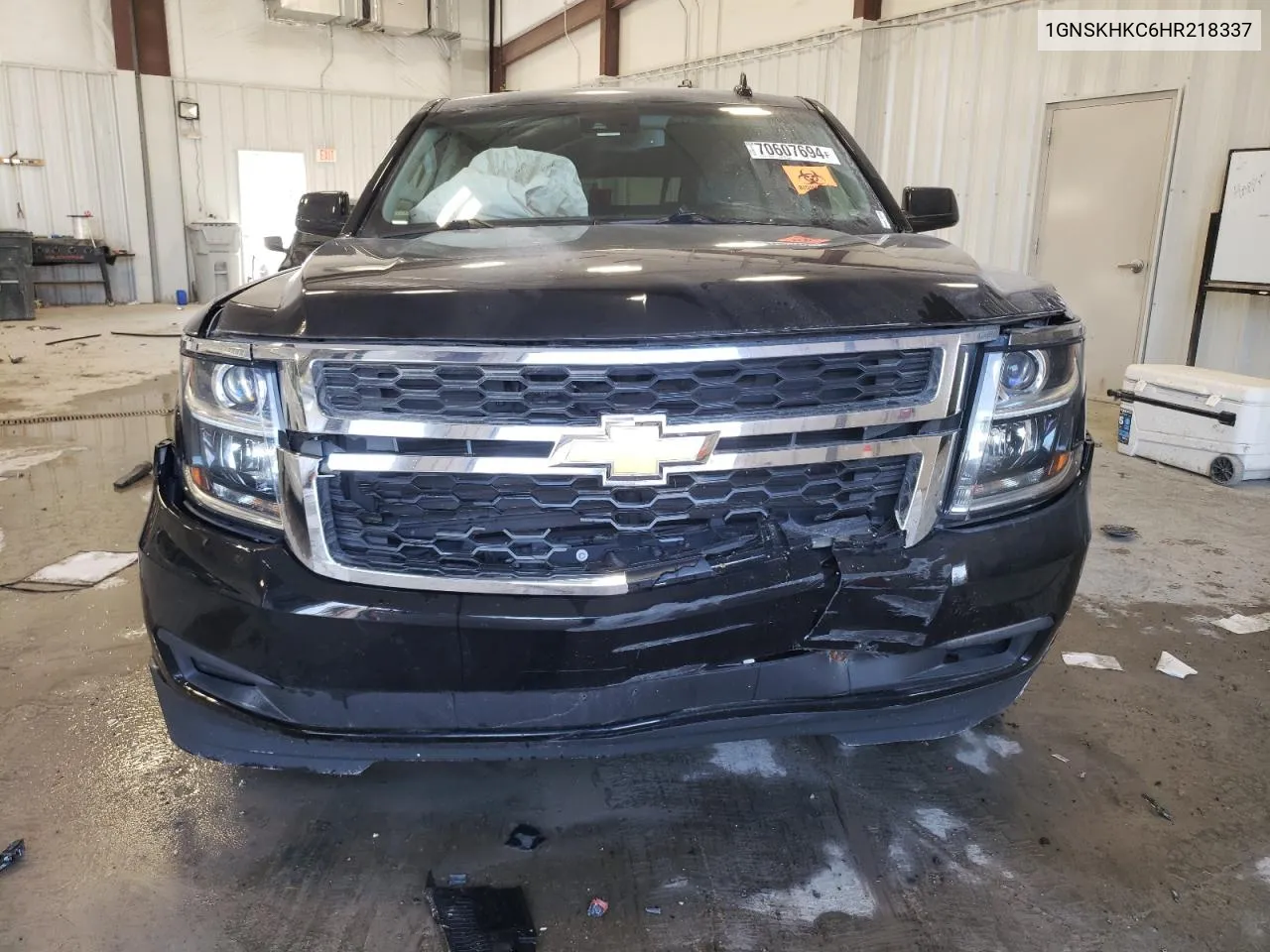 1GNSKHKC6HR218337 2017 Chevrolet Suburban K1500 Lt