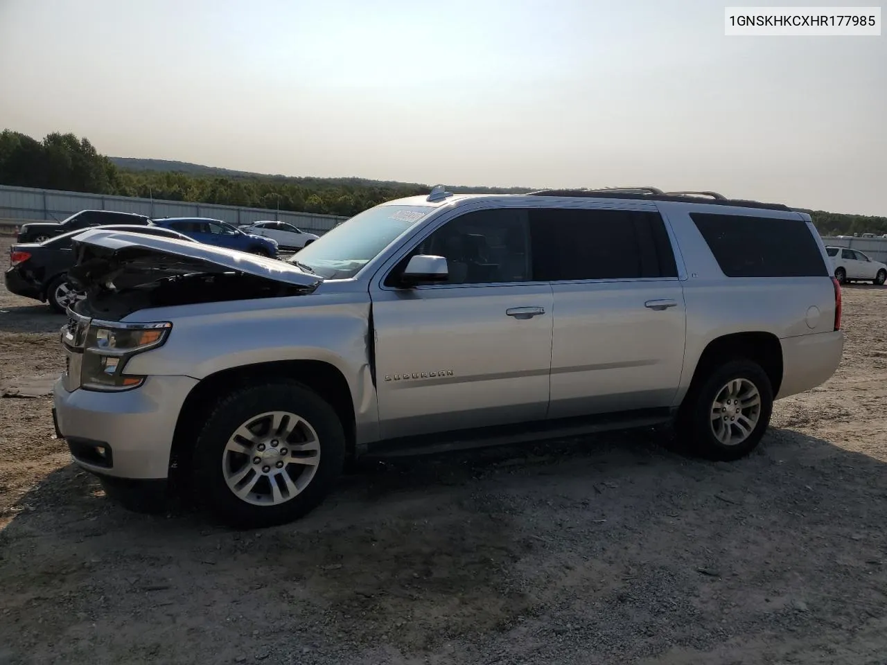 2017 Chevrolet Suburban K1500 Lt VIN: 1GNSKHKCXHR177985 Lot: 70609914