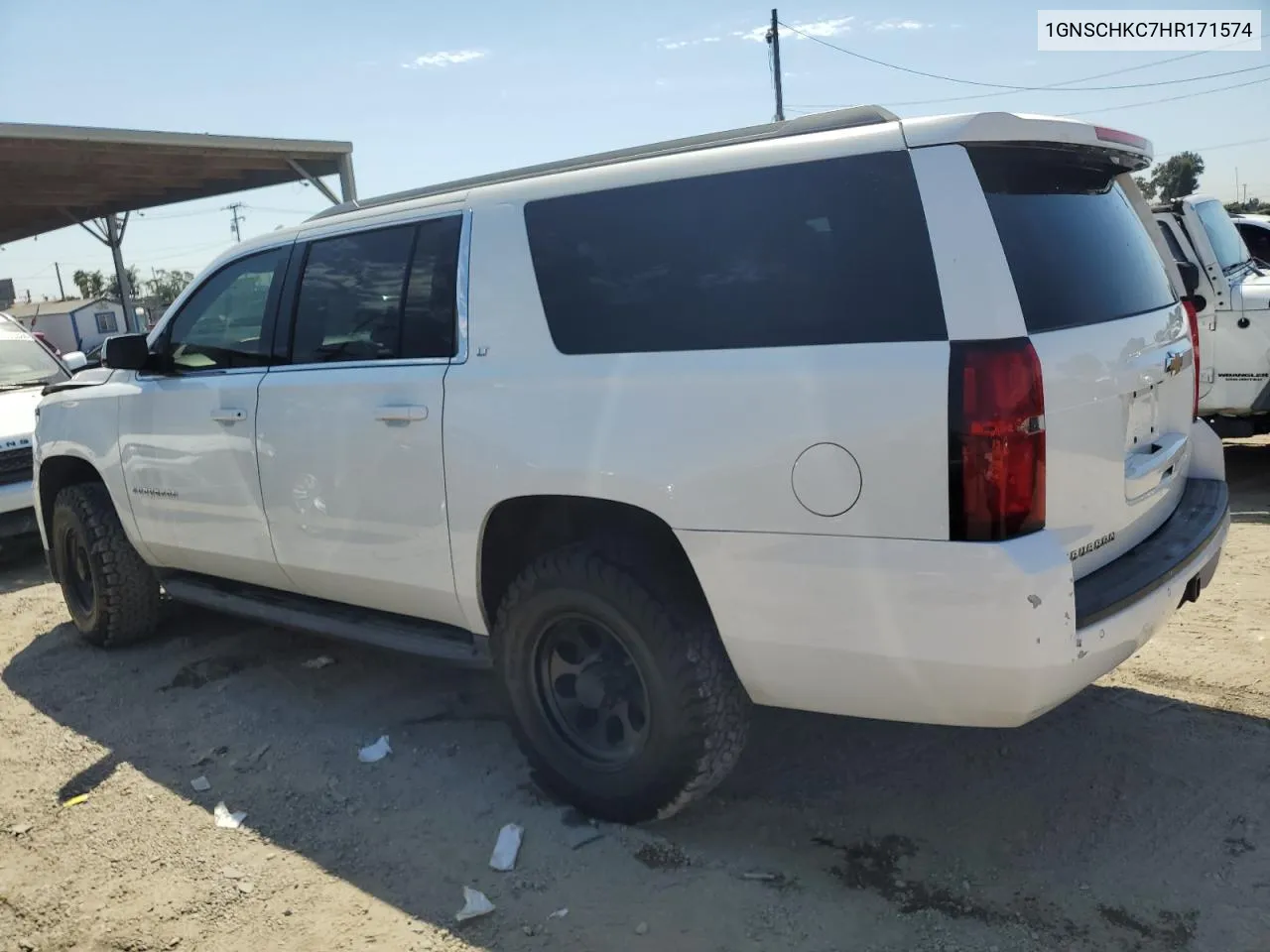 2017 Chevrolet Suburban C1500 Lt VIN: 1GNSCHKC7HR171574 Lot: 70638504