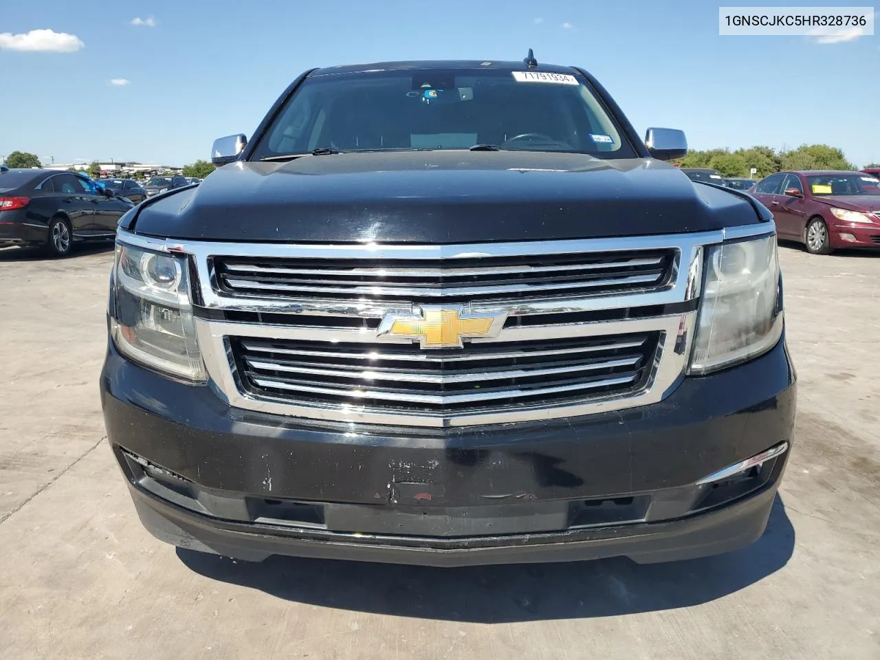 2017 Chevrolet Suburban C1500 Premier VIN: 1GNSCJKC5HR328736 Lot: 71791934