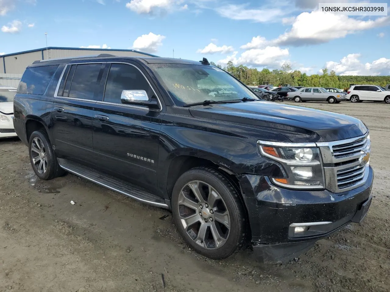 1GNSKJKC5HR303998 2017 Chevrolet Suburban K1500 Premier