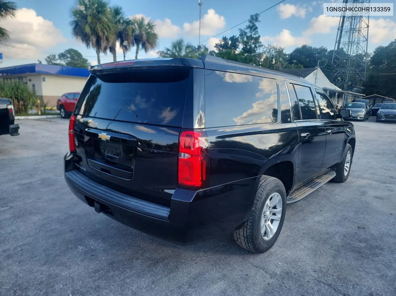 2017 Chevrolet Suburban C1500 Lt VIN: 1GNSCHKC0HR133359 Lot: 72813614