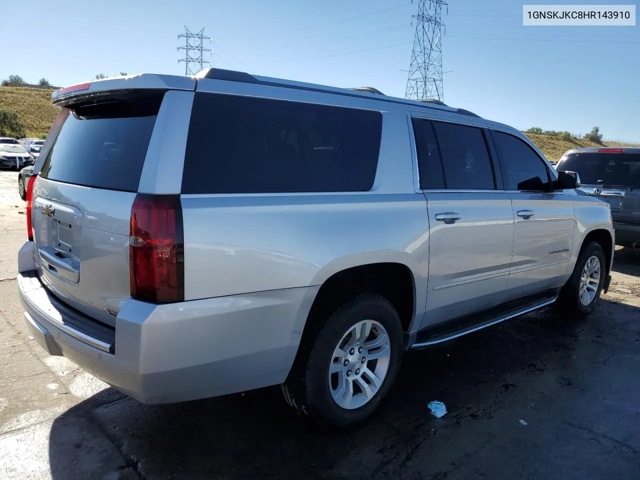 1GNSKJKC8HR143910 2017 Chevrolet Suburban K1500 Premier