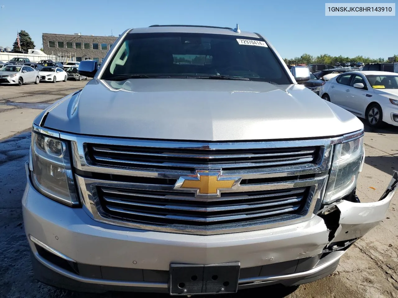 2017 Chevrolet Suburban K1500 Premier VIN: 1GNSKJKC8HR143910 Lot: 72970414