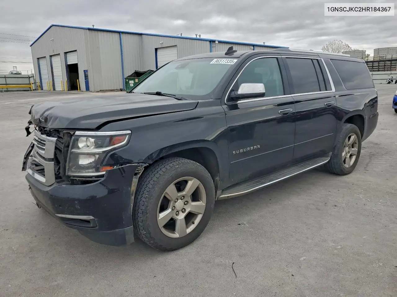 1GNSCJKC2HR184367 2017 Chevrolet Suburban C1500 Premier