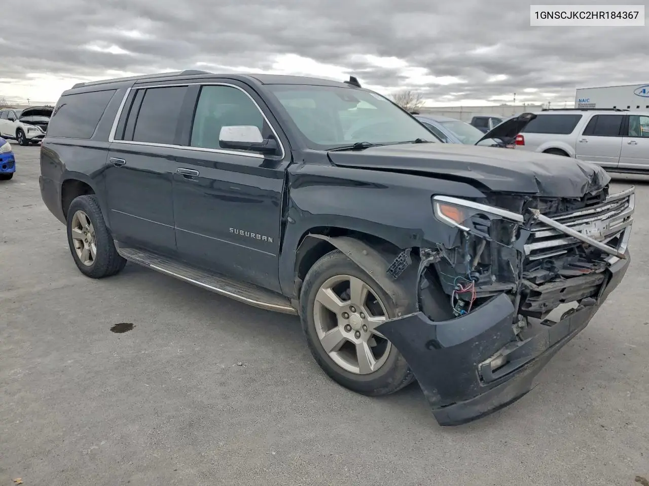 1GNSCJKC2HR184367 2017 Chevrolet Suburban C1500 Premier