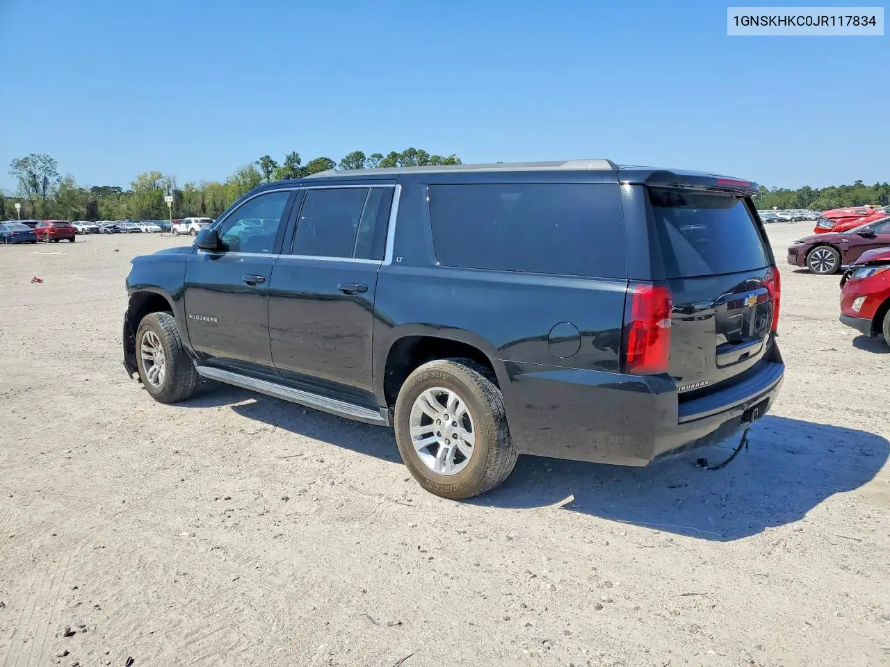 1GNSKHKC0JR117834 2018 Chevrolet Suburban K1500 Lt