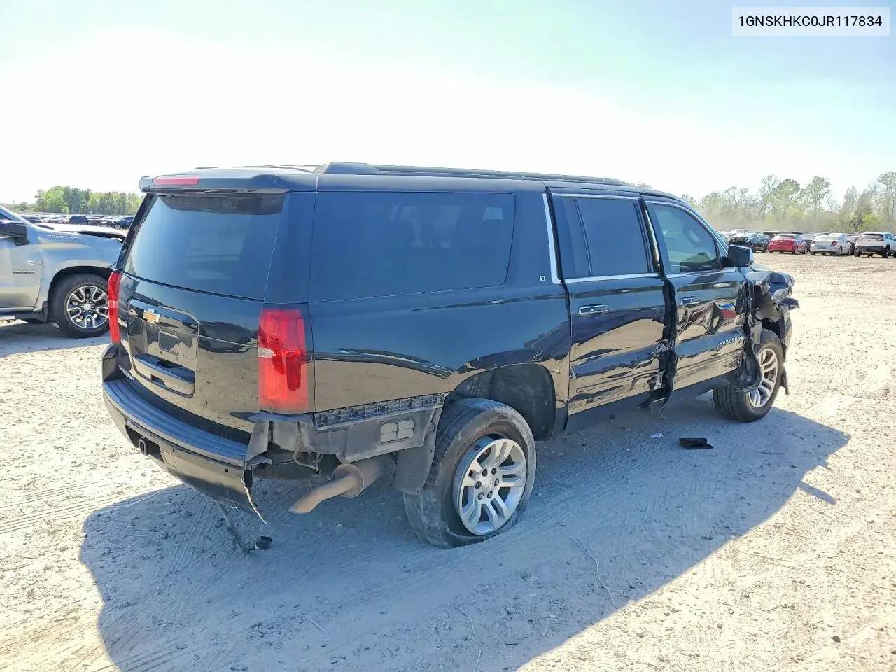 1GNSKHKC0JR117834 2018 Chevrolet Suburban K1500 Lt