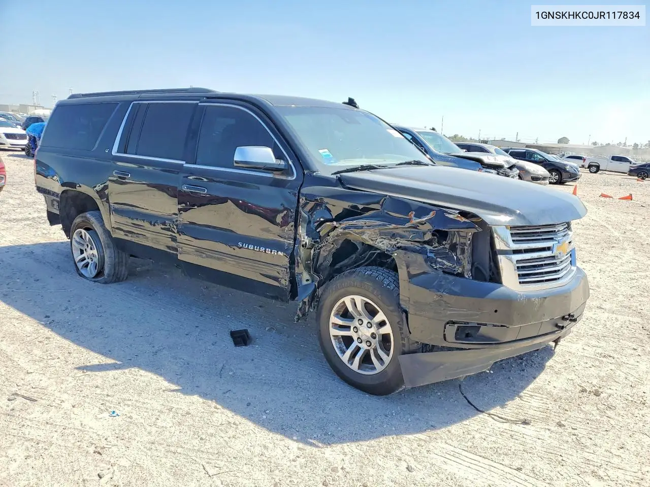 1GNSKHKC0JR117834 2018 Chevrolet Suburban K1500 Lt