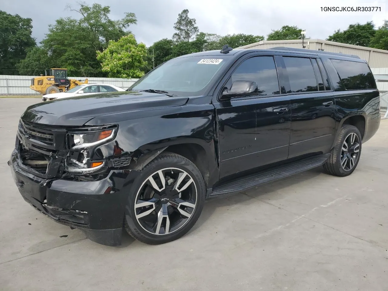 2018 Chevrolet Suburban C1500 Premier VIN: 1GNSCJKC6JR303771 Lot: 54123424