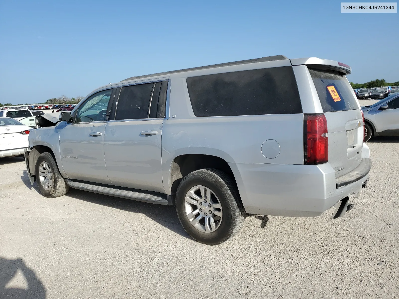 2018 Chevrolet Suburban C1500 Lt VIN: 1GNSCHKC4JR241344 Lot: 61753664