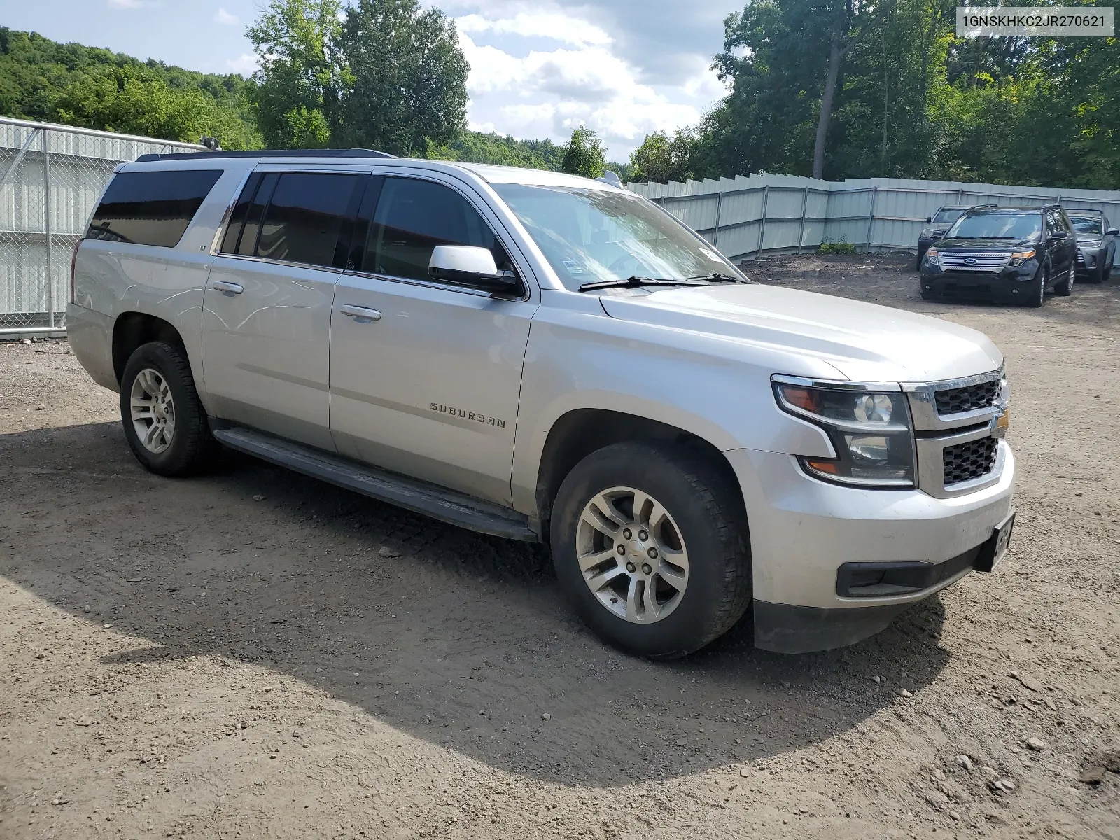 2018 Chevrolet Suburban K1500 Lt VIN: 1GNSKHKC2JR270621 Lot: 63714024