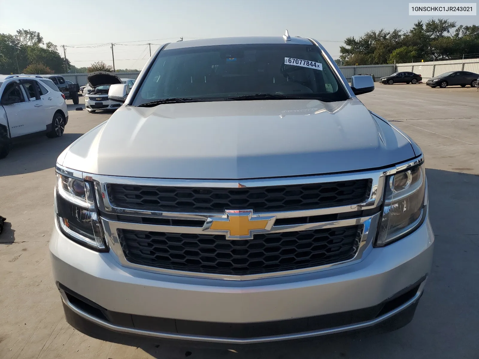 1GNSCHKC1JR243021 2018 Chevrolet Suburban C1500 Lt