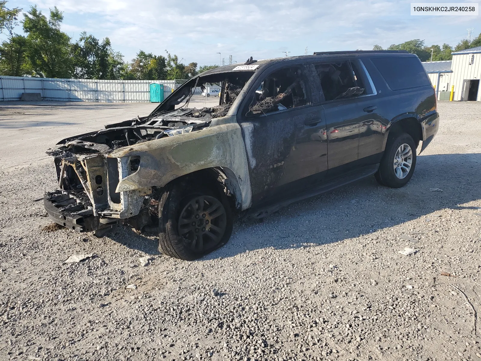 2018 Chevrolet Suburban K1500 Lt VIN: 1GNSKHKC2JR240258 Lot: 67315524