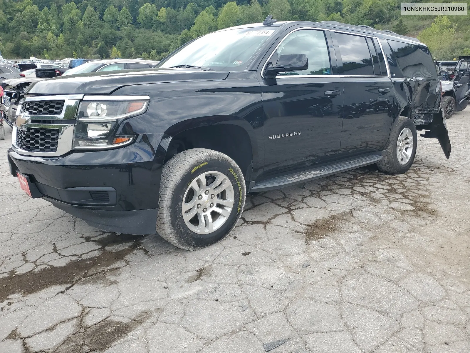 2018 Chevrolet Suburban K1500 Lt VIN: 1GNSKHKC5JR210980 Lot: 68180924