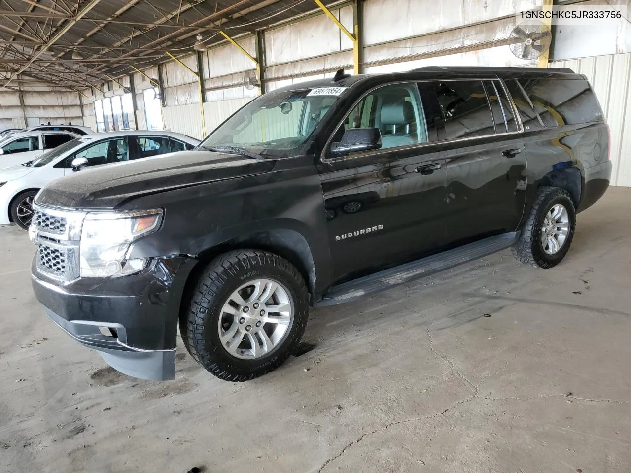 2018 Chevrolet Suburban C1500 Lt VIN: 1GNSCHKC5JR333756 Lot: 69671854