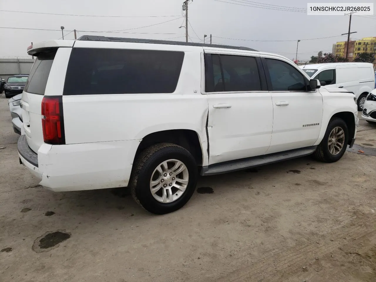 1GNSCHKC2JR268025 2018 Chevrolet Suburban C1500 Lt