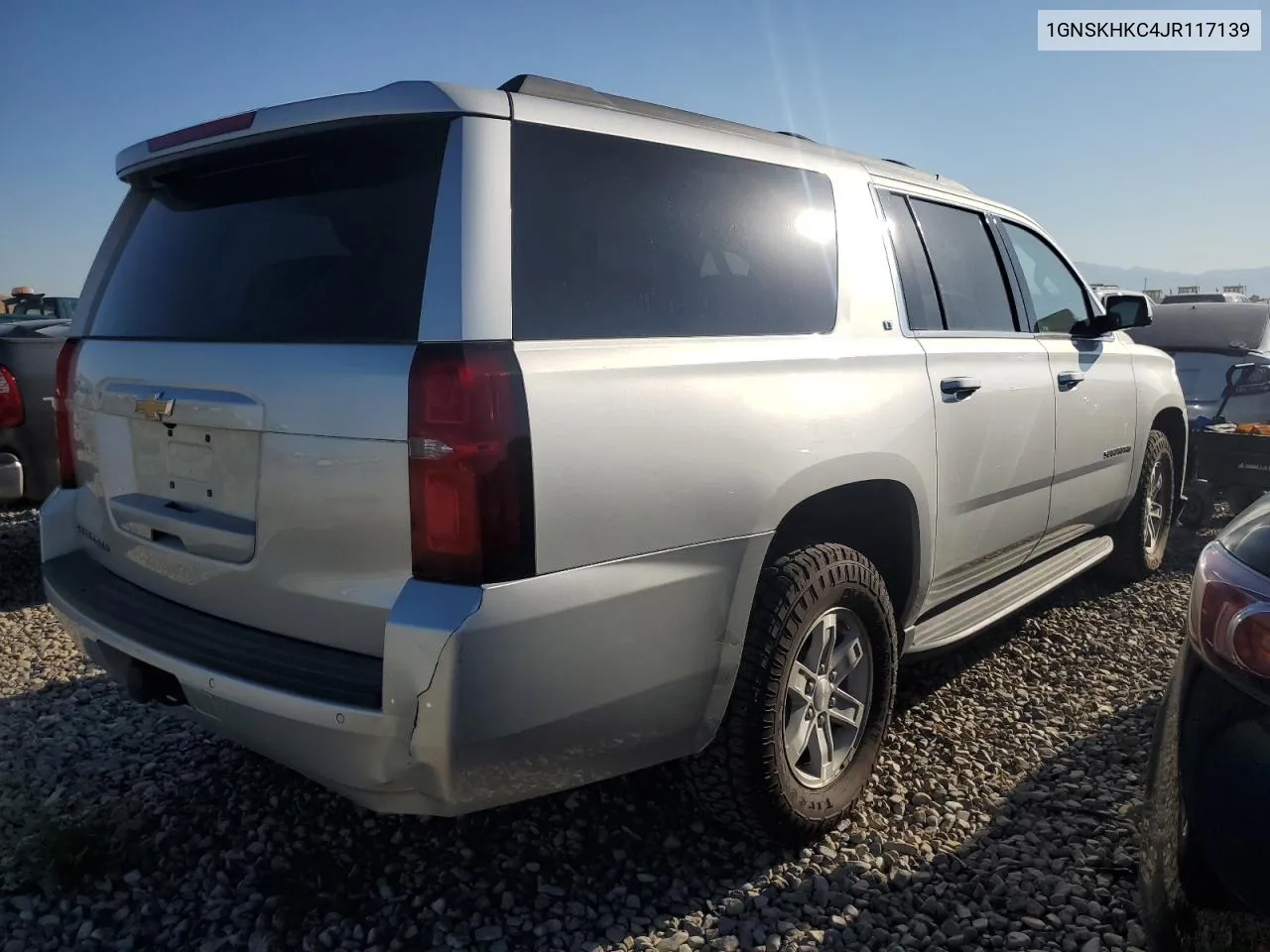 2018 Chevrolet Suburban K1500 Lt VIN: 1GNSKHKC4JR117139 Lot: 70293104