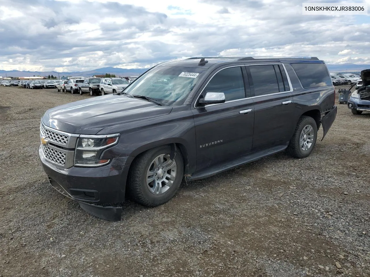 2018 Chevrolet Suburban K1500 Lt VIN: 1GNSKHKCXJR383006 Lot: 70325444