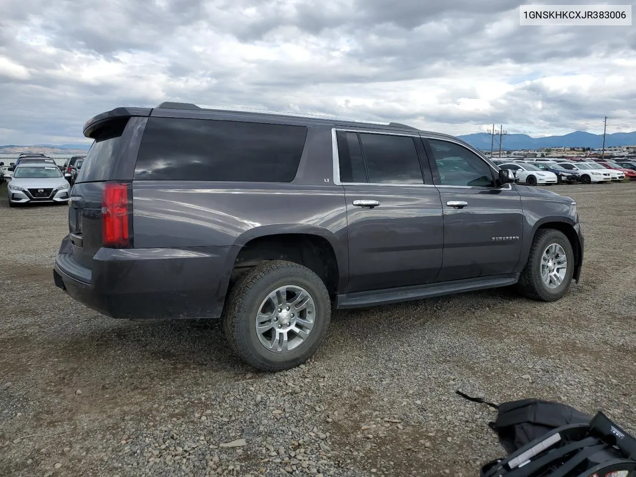 2018 Chevrolet Suburban K1500 Lt VIN: 1GNSKHKCXJR383006 Lot: 70325444