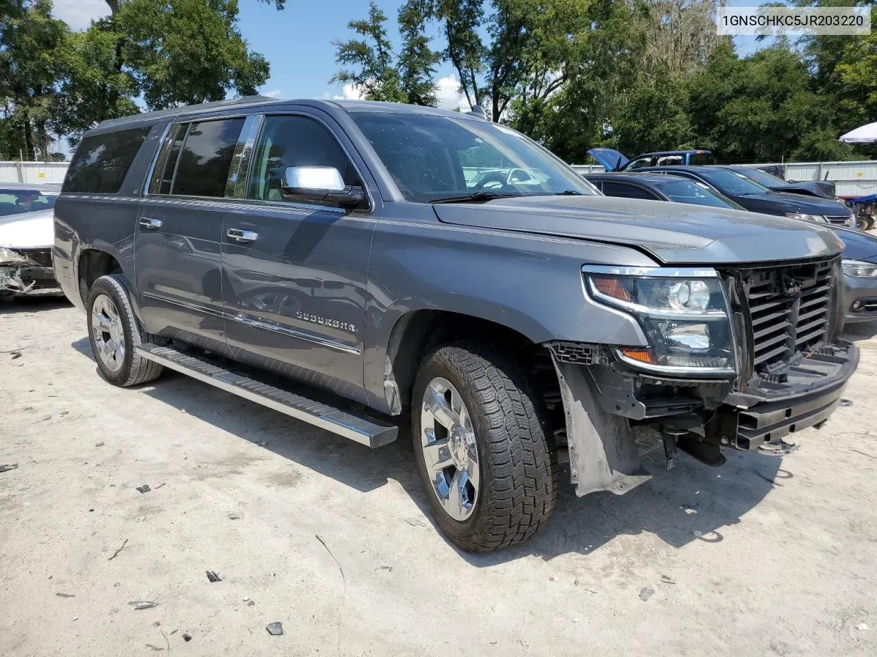 2018 Chevrolet Suburban C1500 Lt VIN: 1GNSCHKC5JR203220 Lot: 70905784