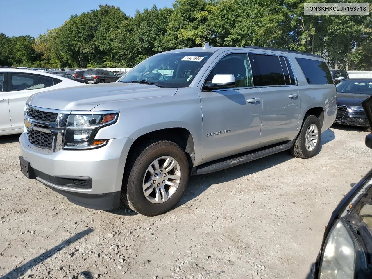 1GNSKHKC2JR153718 2018 Chevrolet Suburban K1500 Lt