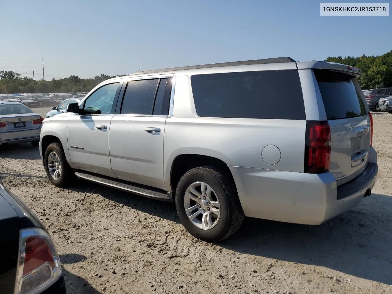 1GNSKHKC2JR153718 2018 Chevrolet Suburban K1500 Lt