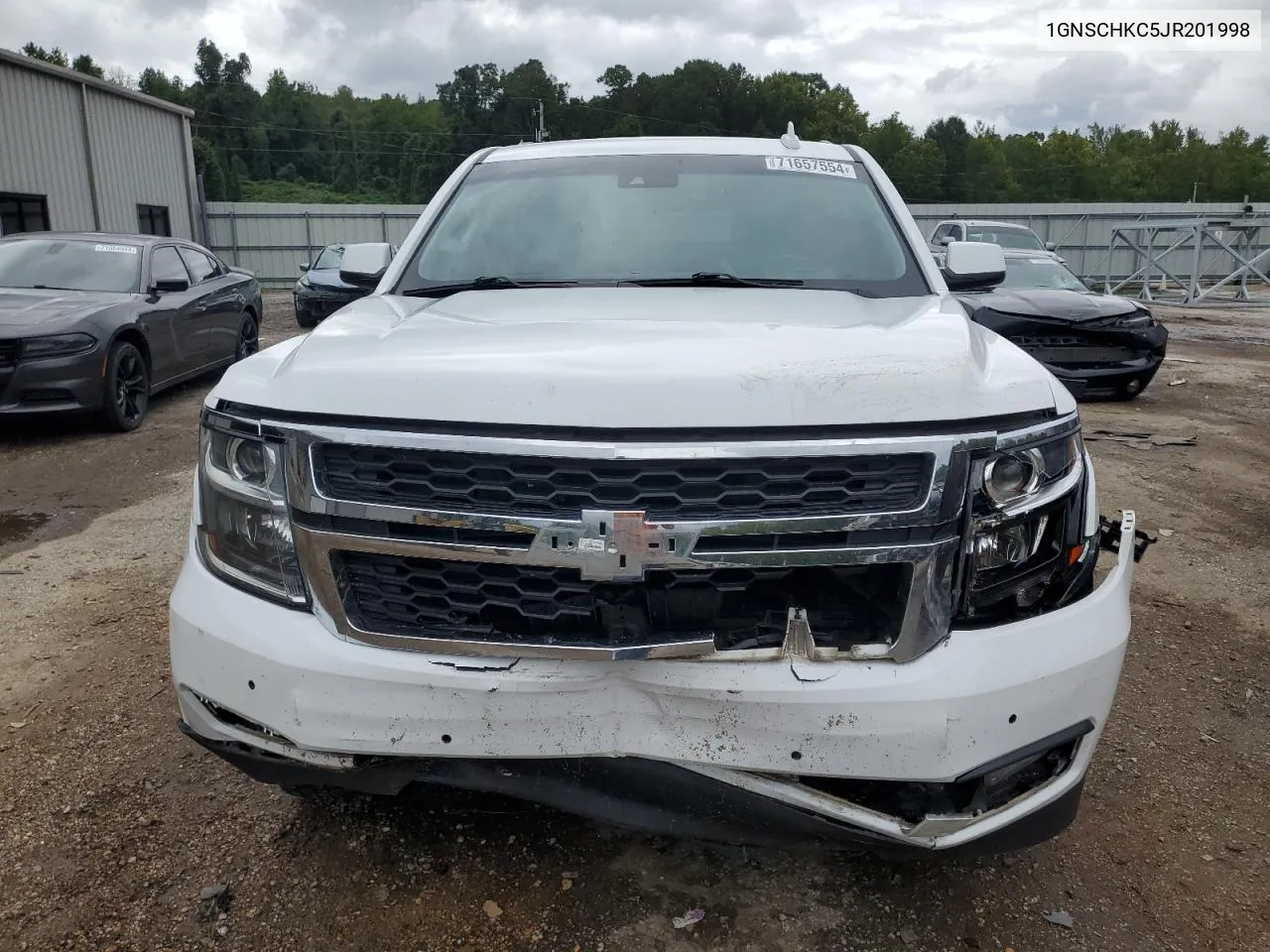 1GNSCHKC5JR201998 2018 Chevrolet Suburban C1500 Lt