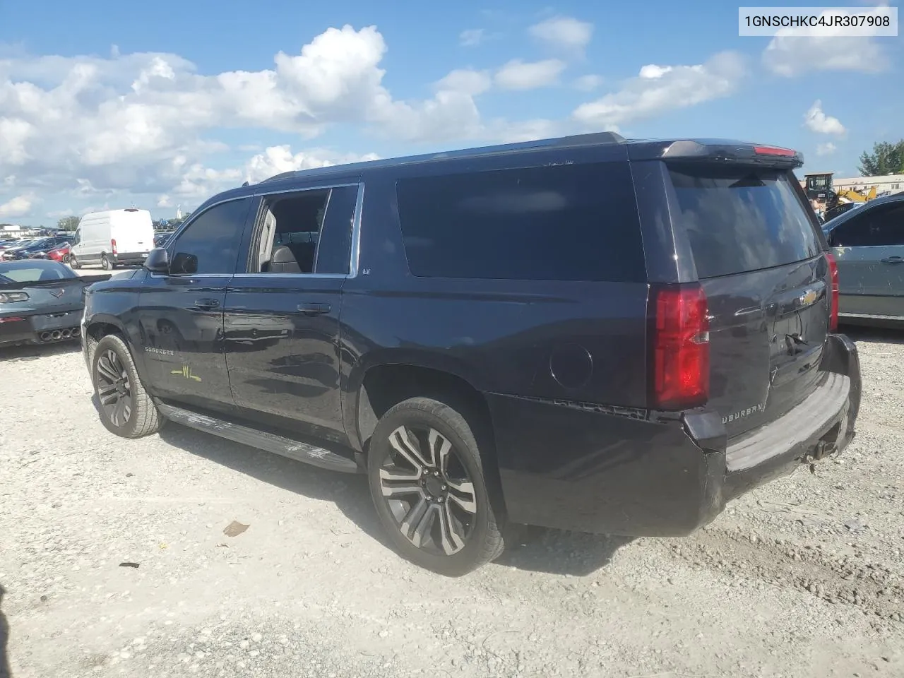 1GNSCHKC4JR307908 2018 Chevrolet Suburban C1500 Lt