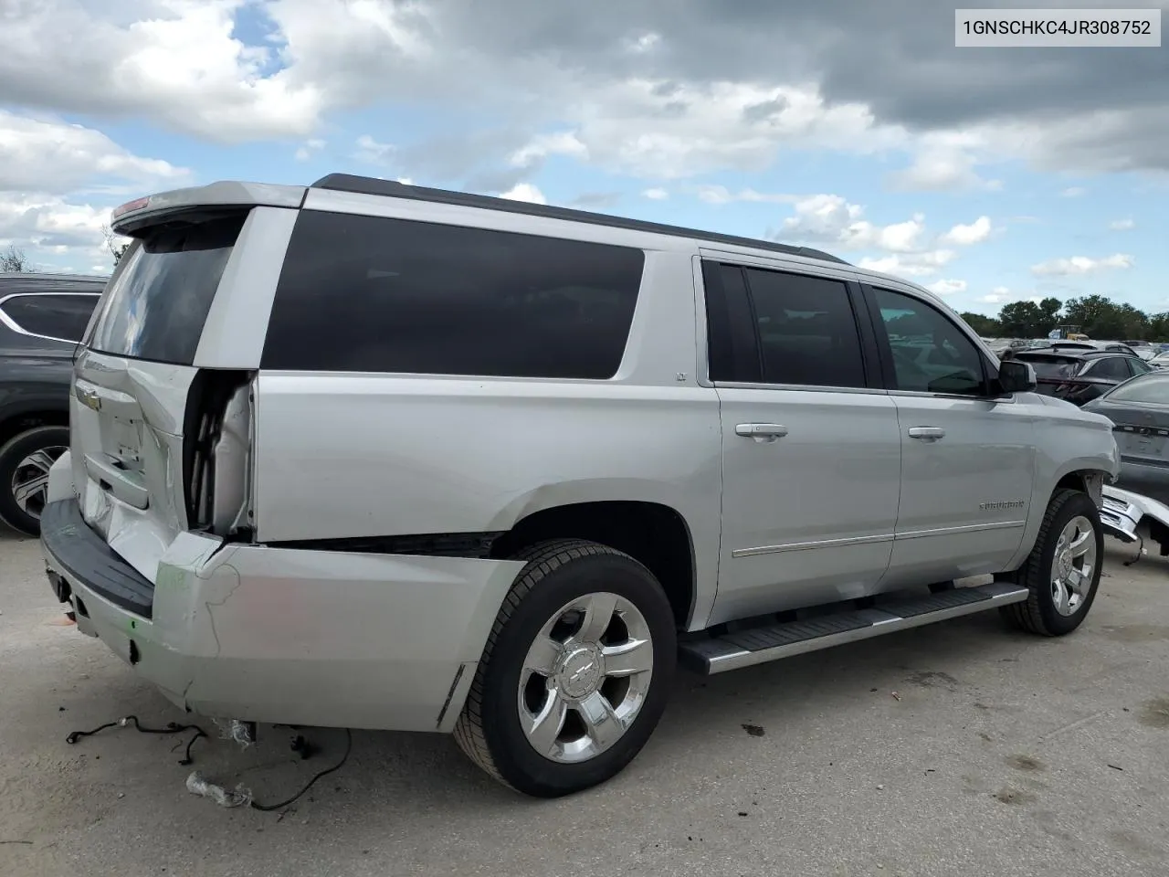 1GNSCHKC4JR308752 2018 Chevrolet Suburban C1500 Lt