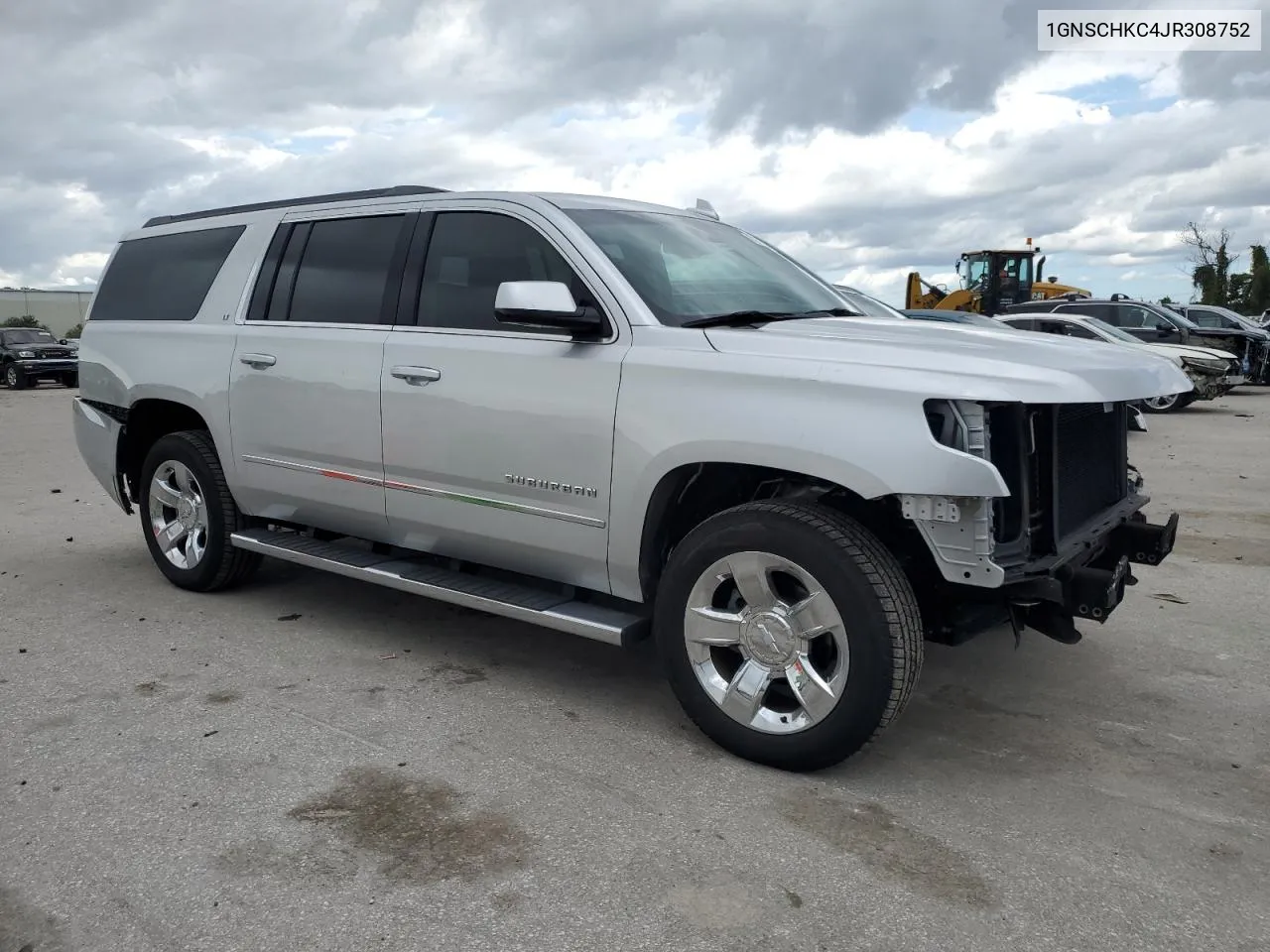 1GNSCHKC4JR308752 2018 Chevrolet Suburban C1500 Lt