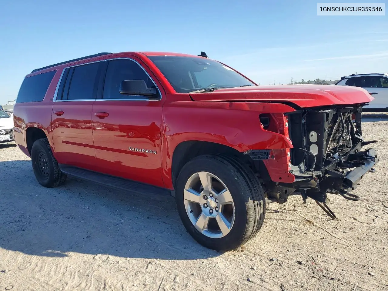 1GNSCHKC3JR359546 2018 Chevrolet Suburban C1500 Lt