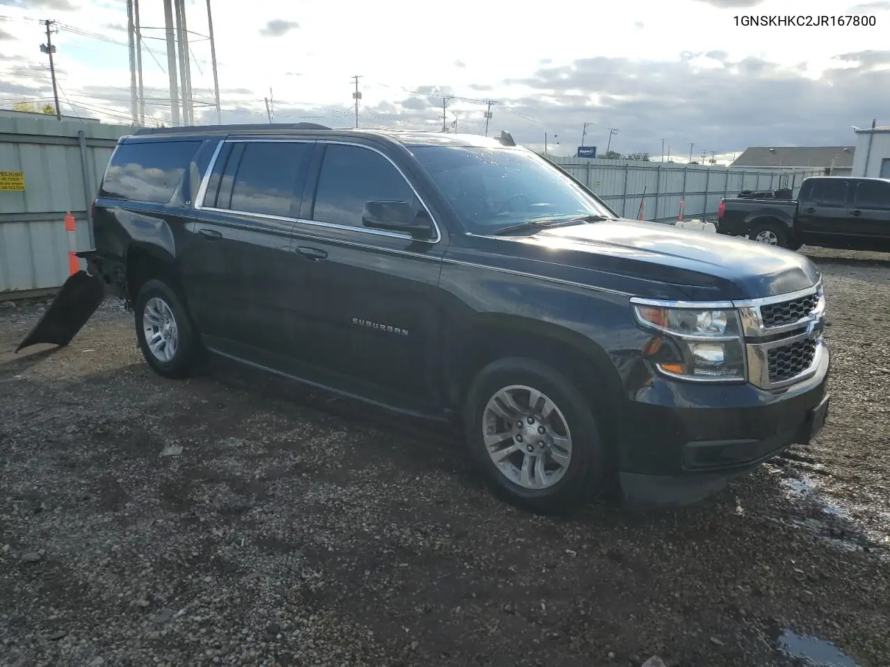 1GNSKHKC2JR167800 2018 Chevrolet Suburban K1500 Lt