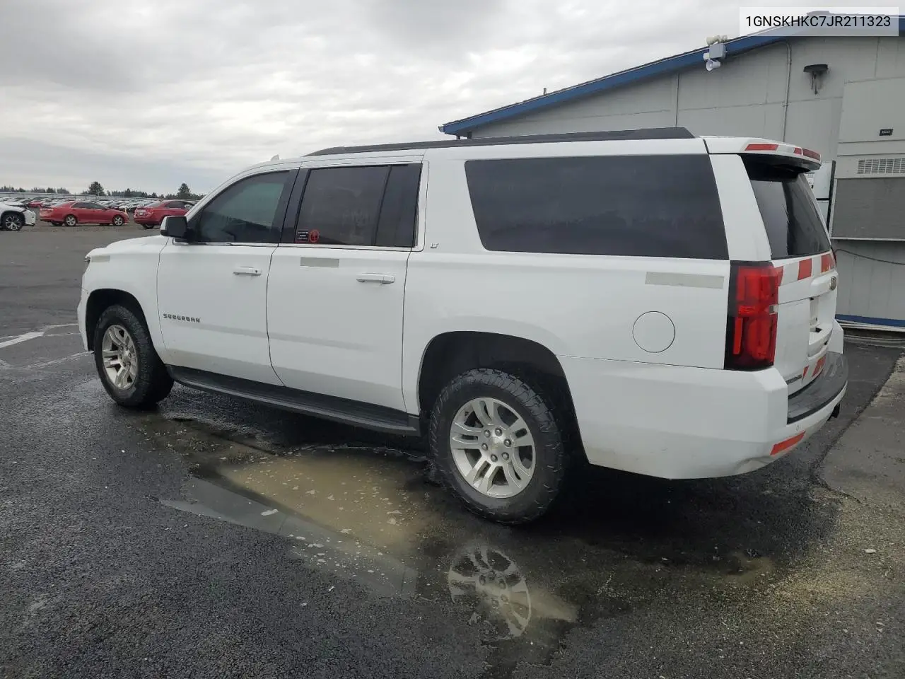 1GNSKHKC7JR211323 2018 Chevrolet Suburban K1500 Lt