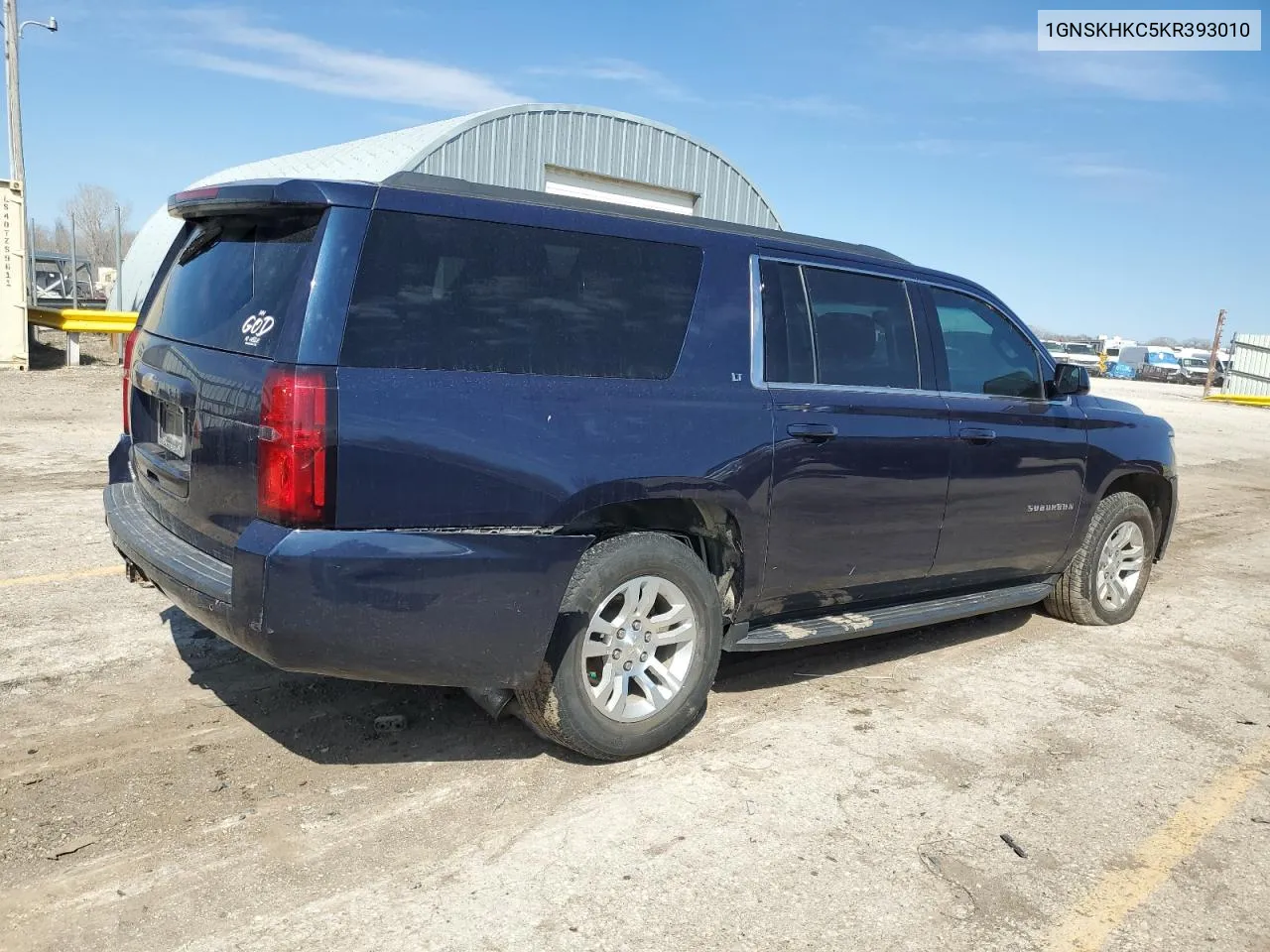 2019 Chevrolet Suburban K1500 Lt VIN: 1GNSKHKC5KR393010 Lot: 48459684